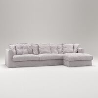 Le Grand Air 3-Seater Sofa with Right Chaise Misty Grey