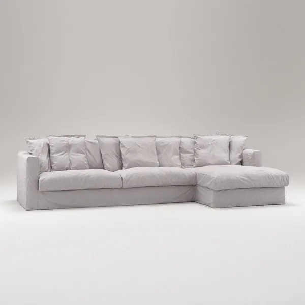 Le Grand Air 3-Seater Sofa with Right Chaise Misty Grey