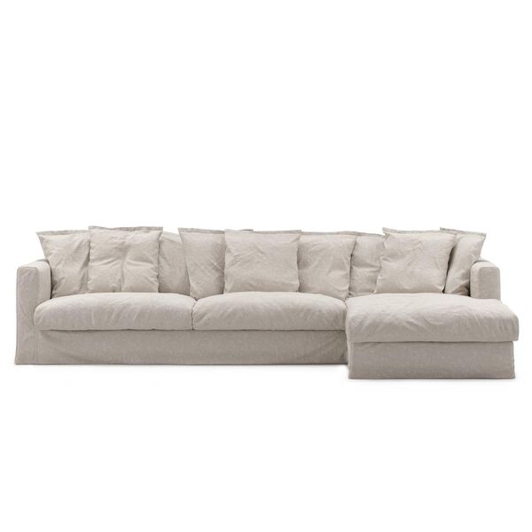 Le Grand Air 3-Seater Sofa Chaise Right Natural Blonde