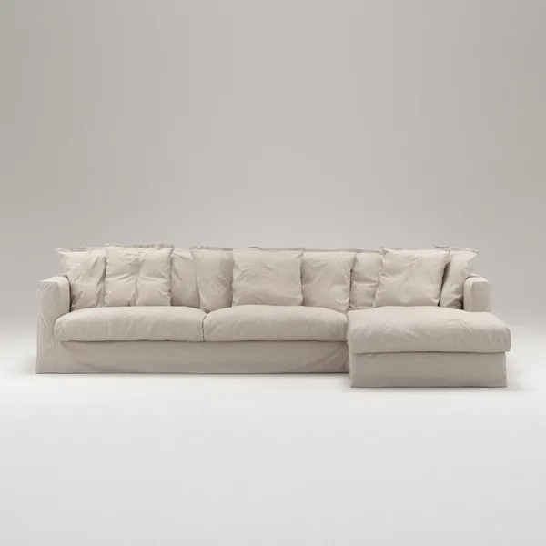 Le Grand Air 3-sitssoffa Divan Höger Natural Blonde