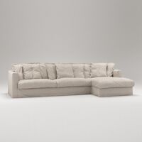 Le Grand Air 3-sitssoffa Divan Höger Natural Blonde