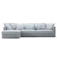 Le Grand Air 3-Seater Sofa Chaise Left Nordic Sky