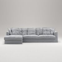 Le Grand Air 3-Seater Sofa Chaise Left Nordic Sky