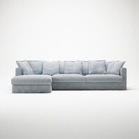 Le Grand Air 3-Seater Sofa Chaise Left Nordic Sky