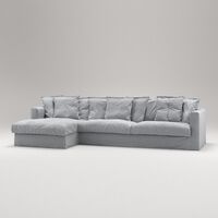 Le Grand Air 3-Seater Sofa Chaise Left Nordic Sky