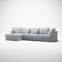 Le Grand Air 3-Seater Sofa Chaise Left Nordic Sky