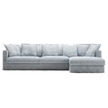 Le Grand Air Divano 3 Posti Chaise Destra Nordic Sky
