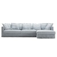 Le Grand Air Divano 3 Posti Chaise Destra Nordic Sky
