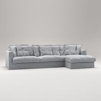 Le Grand Air Divano 3 Posti Chaise Destra Nordic Sky