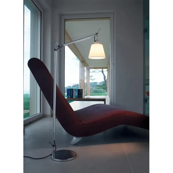 Tolomeo Basculante Gulvlampe Pergament