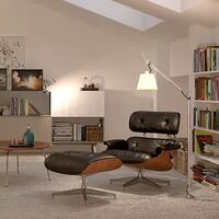 Tolomeo Basculante Gulvlampe Pergament