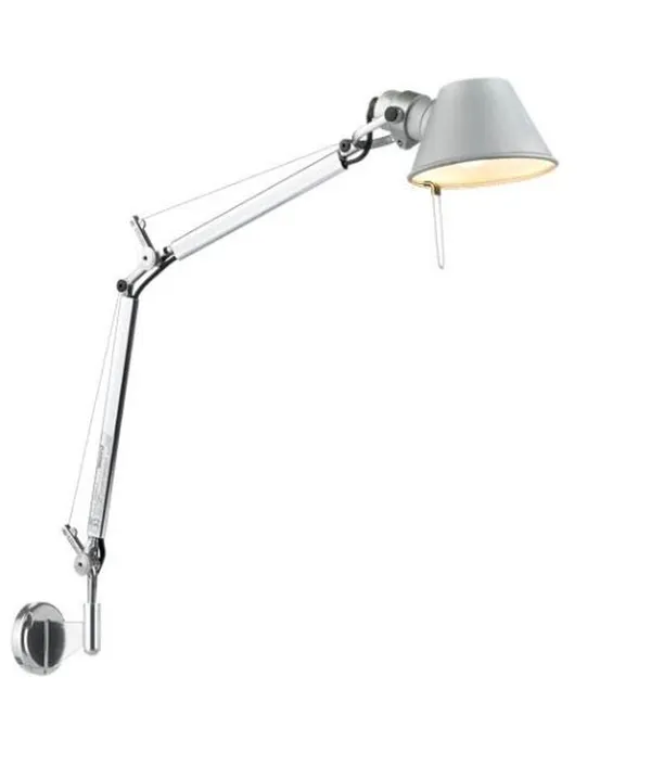 Tolomeo Micro Væglampe Aluminium