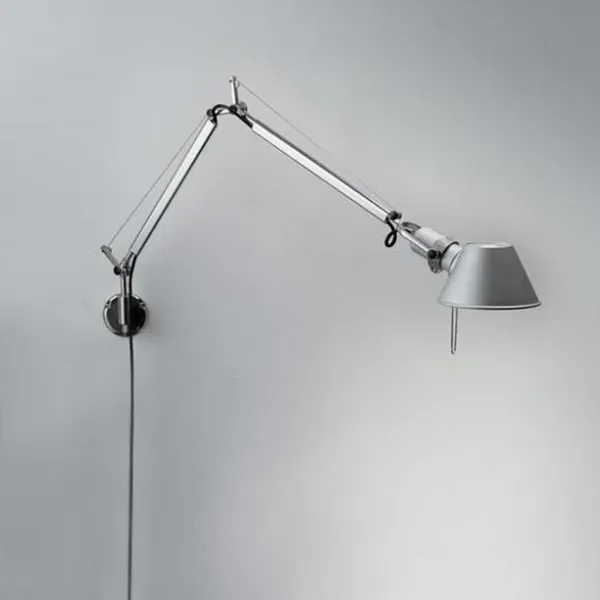 Tolomeo Micro Væglampe Aluminium