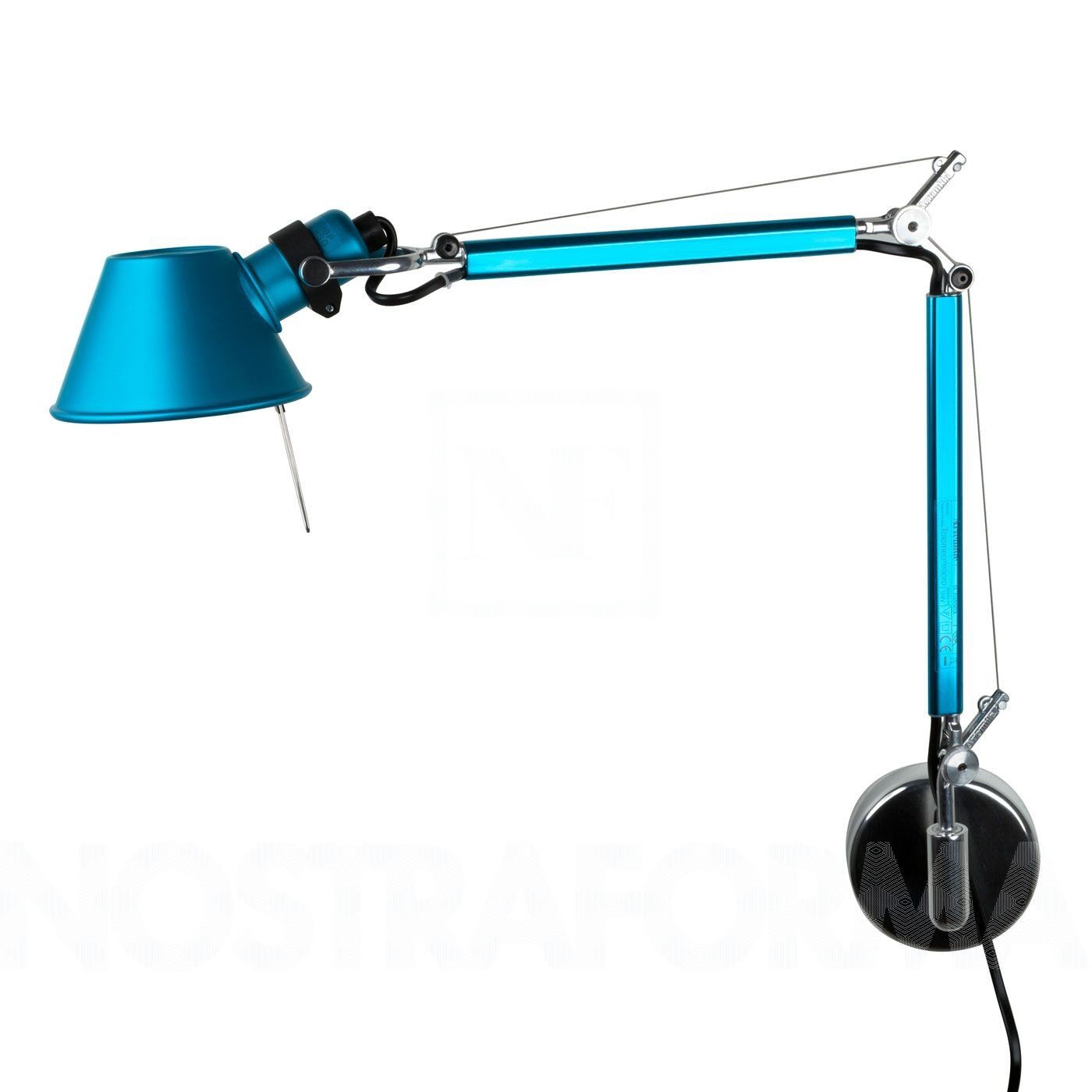 Tolomeo Micro V&auml;gglampa Bl&aring;