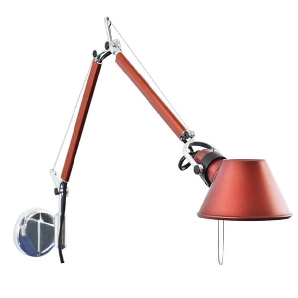 Tolomeo Micro Vegglampe Rød