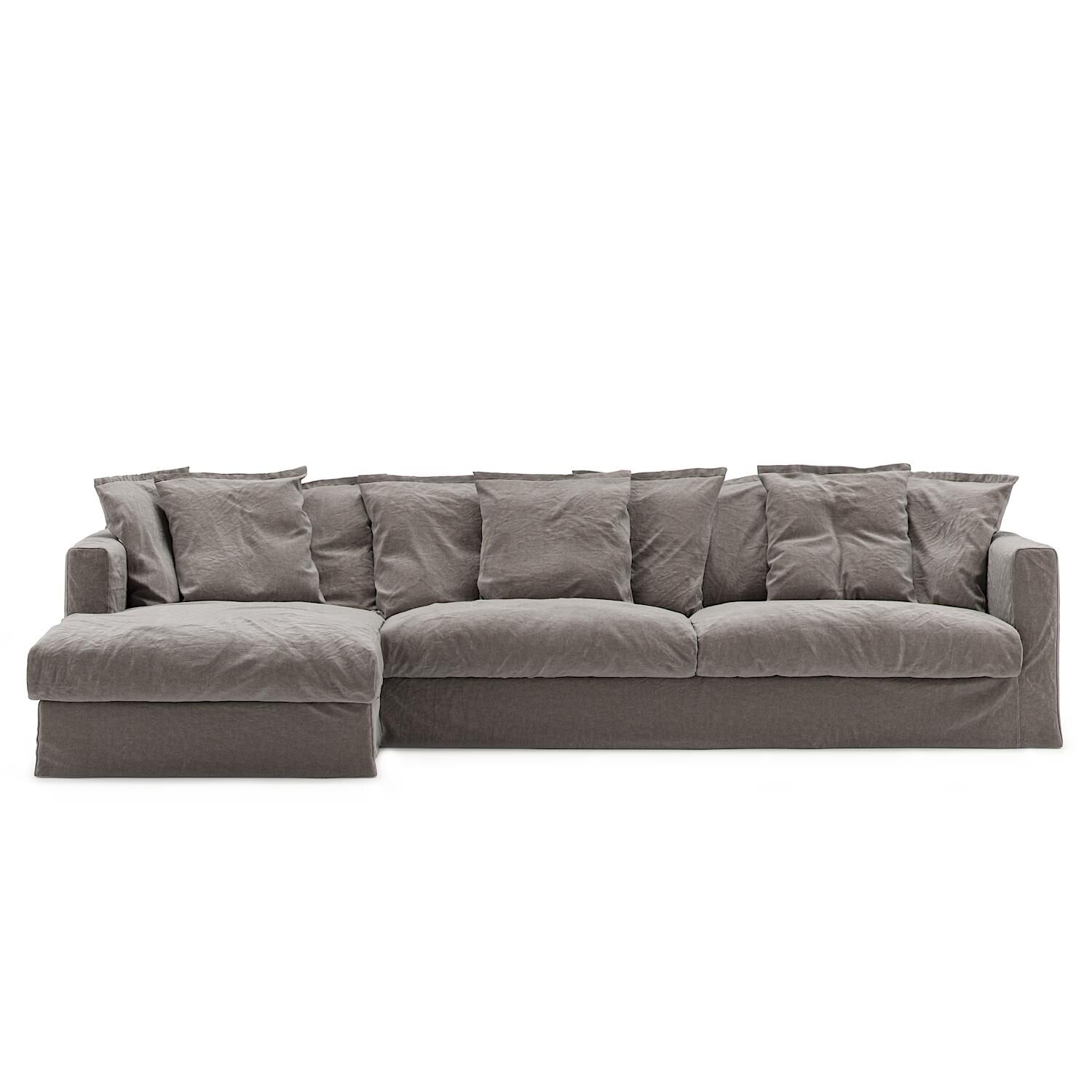 Le Grand Air 3-Personers Sofa Divan Venstre Rget Granit