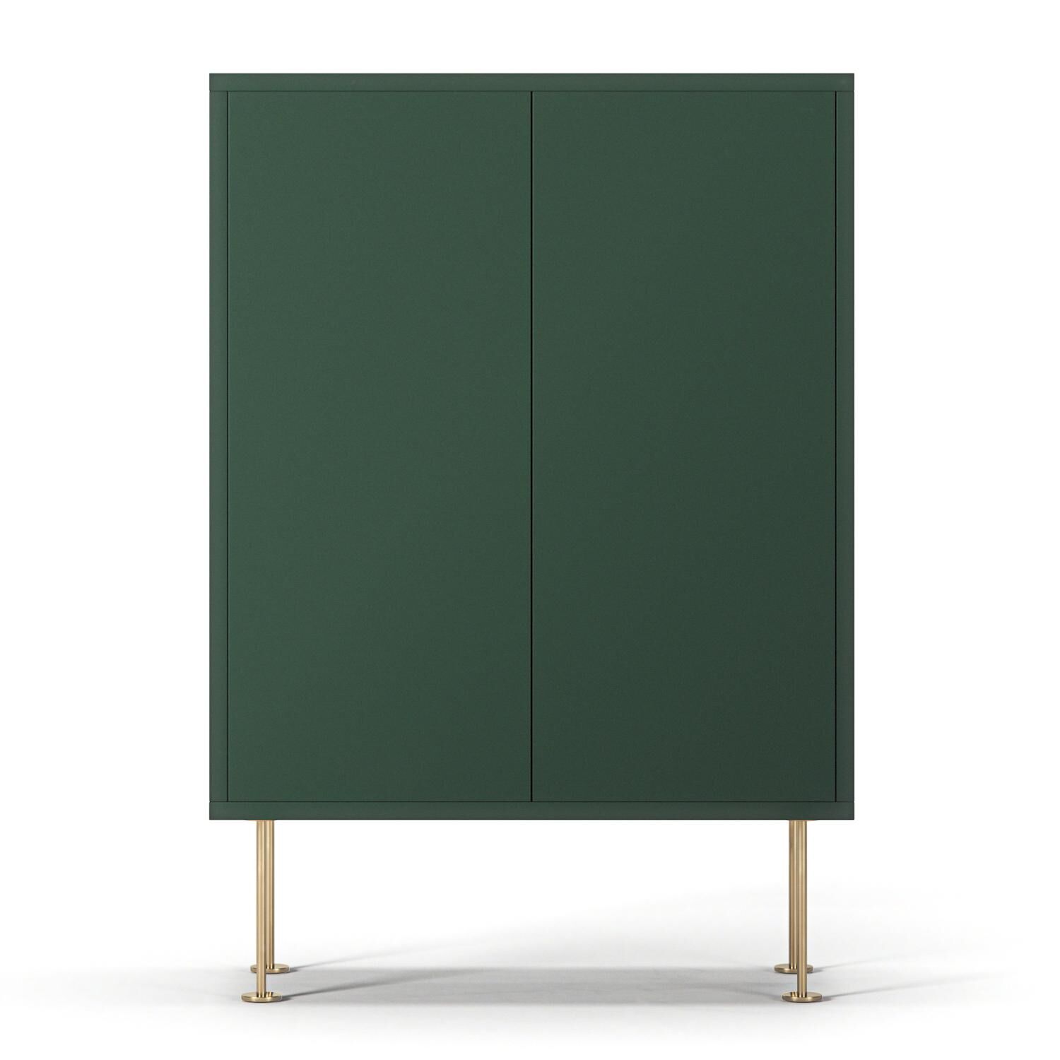 Vogue 64 Skab Grøn/Messing