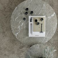 Florence Coffee Table Ø90 Gris Du Marais Marble