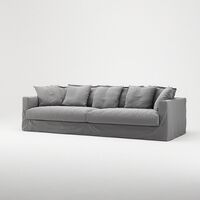 Le Grand Air XL 4-Sitzer Sofa Hellgrau
