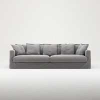 Le Grand Air XL 4-Sitzer Sofa Hellgrau