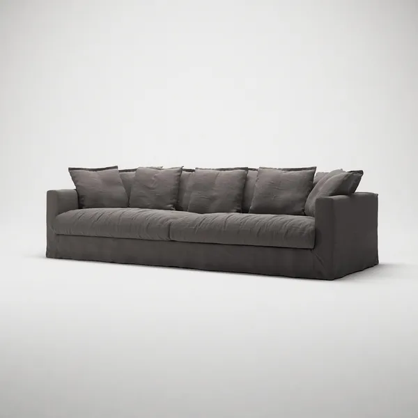 Le Grand Air XL Sofá de 4 Plazas Granito Ahumado