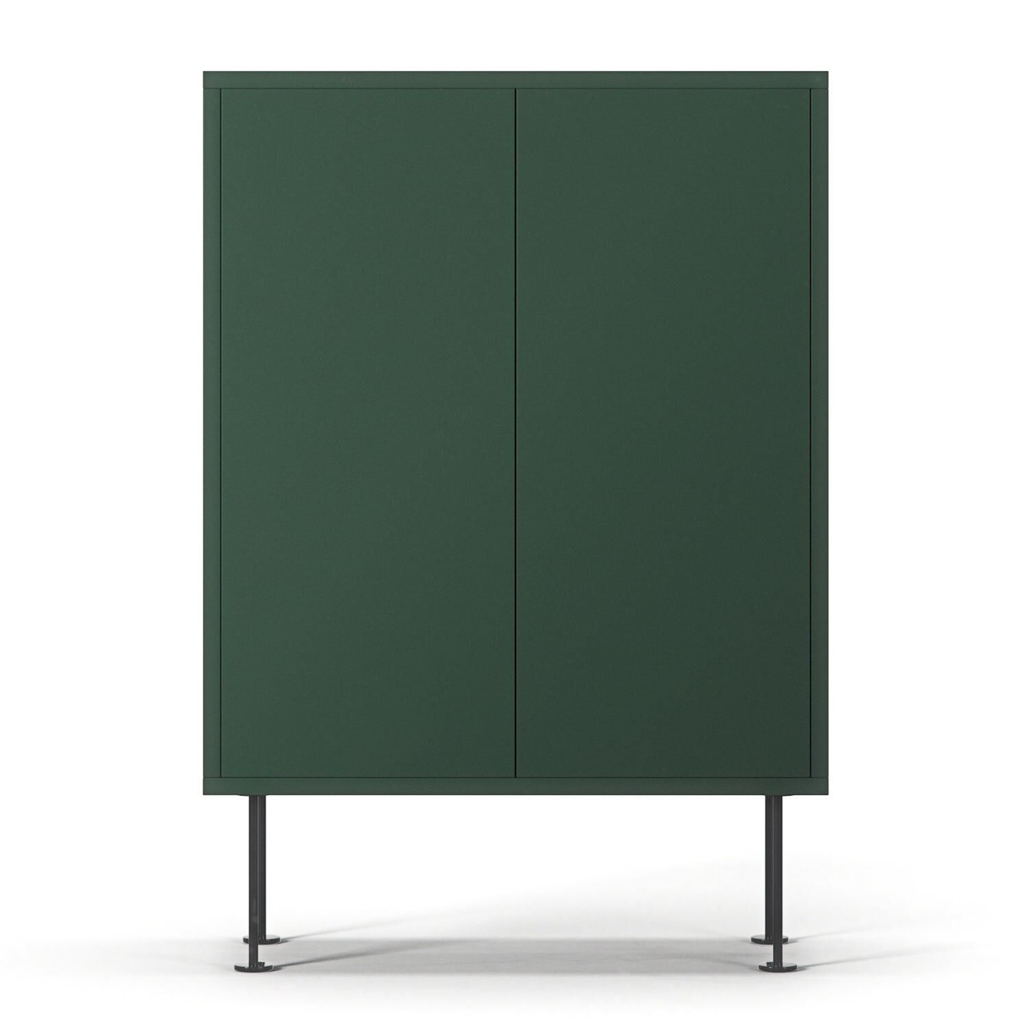 Vogue 64 Skab Grøn/Sort