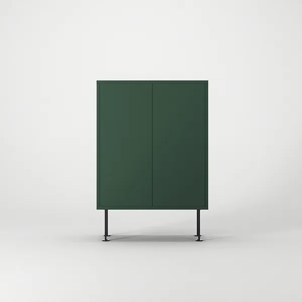 Vogue 64 Skab Grøn/Sort