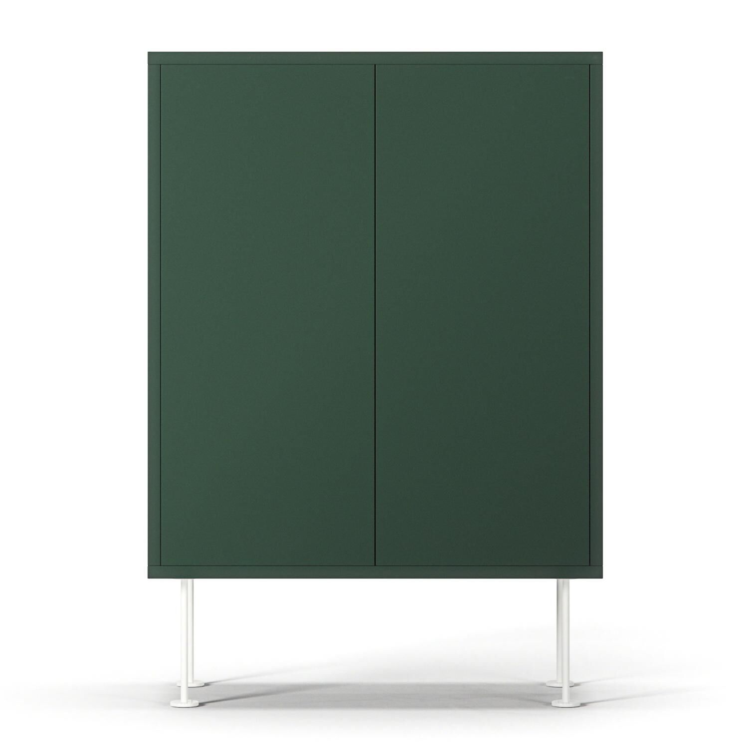 Vogue 64 Skab Grøn/Hvid