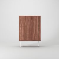 Vogue 64 Kast Walnoot/Wit