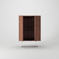 Vogue 64 Kast Walnoot/Wit