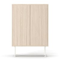 Vogue Kast 64 Wit Gepigmenteerd eiken/Wit