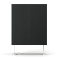Vogue Schrank 64 Anthrazitgrau/Weiß