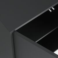 Vogue Schrank 64 Anthrazitgrau/Weiß