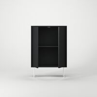 Vogue Schrank 64 Anthrazitgrau/Weiß