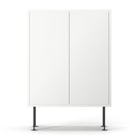 Vogue 64 Skab Hvid/Sort