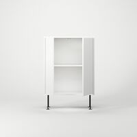 Vogue 64 Skab Hvid/Sort