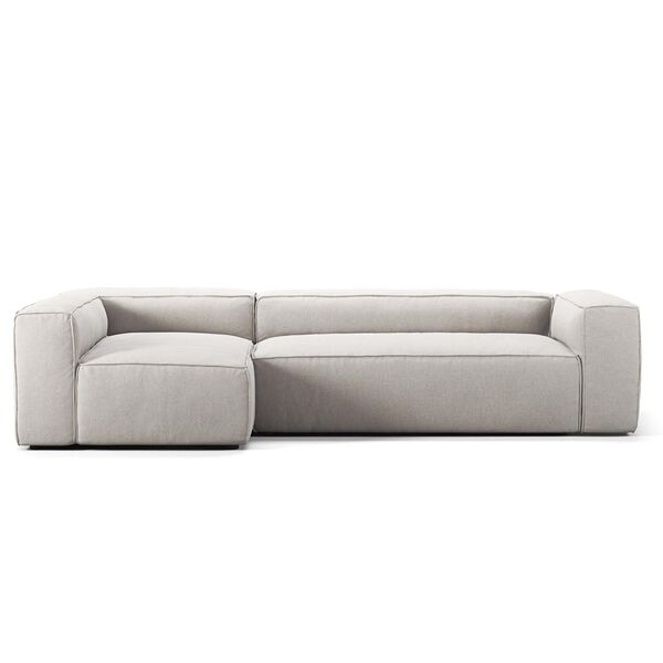 Grand Sofá de 4 Plazas Chaise Izquierda Moonwhite