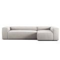 Grand 4-sitssoffa Divan Höger Moonwhite