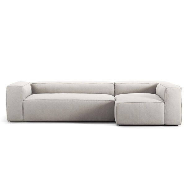 Grand 4-Sitzer Sofa Chaiselongue Rechts Moonwhite