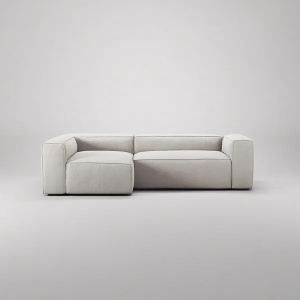 Grand Divano 3 Posti Chaise Sinistra Moonwhite