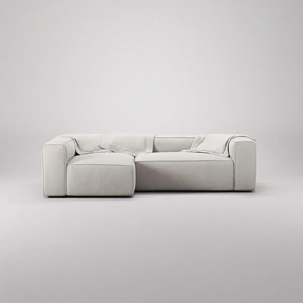 Grand Divano 3 Posti Chaise Sinistra Moonwhite