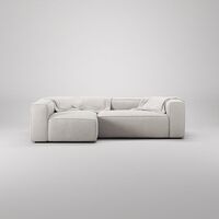 Grand Divano 3 Posti Chaise Sinistra Moonwhite