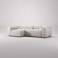 Grand Divano 3 Posti Chaise Sinistra Moonwhite