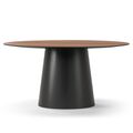 Social Dining Table 150 Walnut/Black/Oak