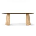 Social Dining Table 220 Natural/Oak