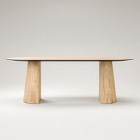 Social Dining Table 220 Natural/Oak