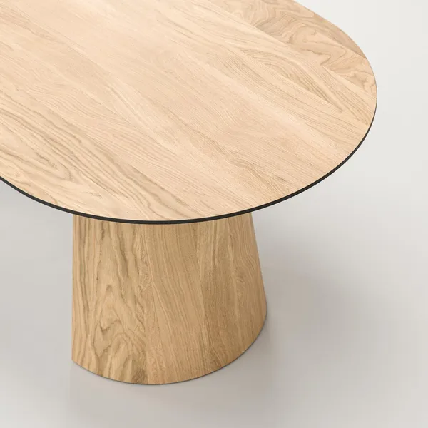 Social Dining Table 220 Natural/Oak