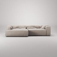 Grand 3-Seater Sofa Chaise Left Sandshell/Beige