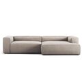 Grand 3-Seater Sofa Chaise Longue Right Sandshell/ Beige