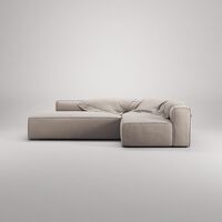 Divano A 3 Posti Grand Open End Left Sandshell/ Beige